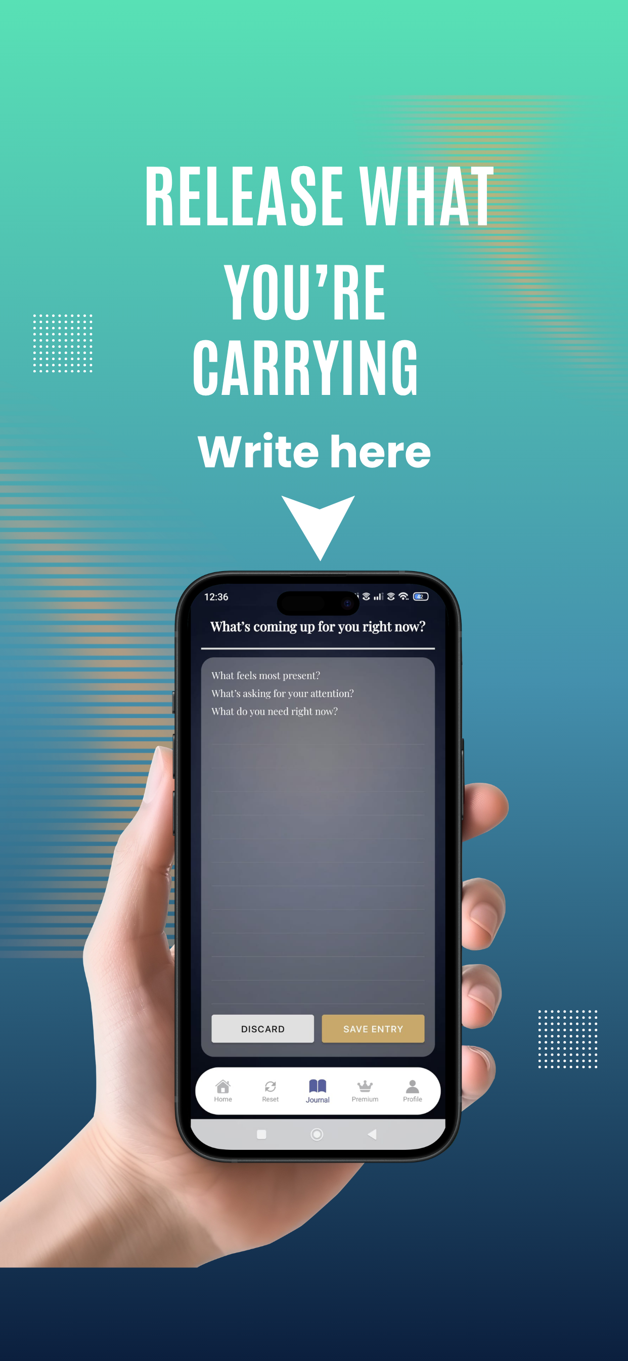 Guided Somatic Audio App Screen